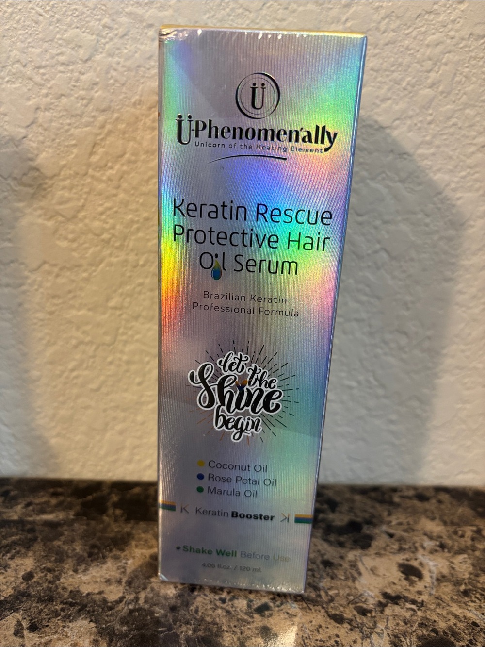 Keratin Rescue Protective Hair Oil Serum -